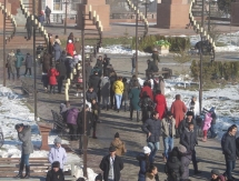 Школьники Шымкента покорили самую высокую точку города