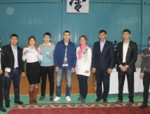 В Актау шесть каратистов стали мастерами спорта