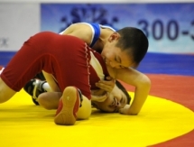 В Уральске прошел чемпионат РК по греко-римской борьбе среди школ-интернатов