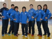 Женская сборная Казахстана прибыла на УТС в Баку