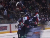 Видео шайб матча КХЛ «Слован» — «Барыс» 3:2