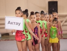 Юные актауские гимнастки вернулись с турнира в Астане