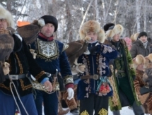 Профессиональные беркутчи Казахстана соревновались в Кокшетау