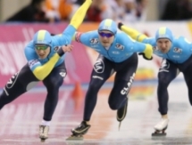 Казахстанские конькобежцы завершили официальную программу 2014 года
