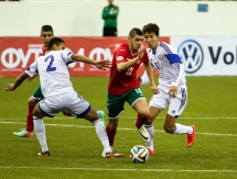 Фоторепортаж с матча Мемориала Гранаткина Болгария U-19 — Казахстан U-19 2:0 