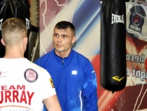 Фото с подготовки Мартина Мюррея к бою с Геннадием Головкиным