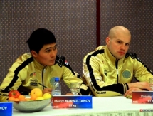 Фоторепортаж с церемонии взвешивания матча WSB «Astana Arlans» — «Caciques de Venezuela»