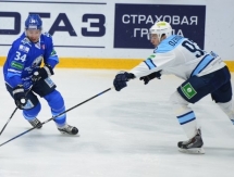 Фоторепортаж с матча КХЛ «Барыс» — «Сибирь» 3:2