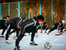 Фоторепортаж с тренировки «Актобе» на УТС