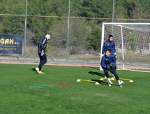 Фоторепортаж с тренировки «Акжайык» на УТС