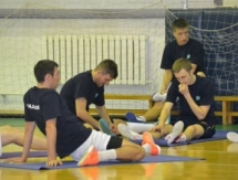 Фоторепортаж с тренировки сборной Казахстана