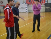 Фоторепотаж с двусторонки сборной Казахстана