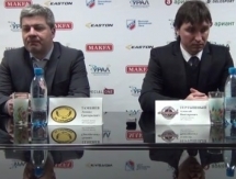 Видео послематчевой пресс-конференции игры ВХЛ «Челмет» — «Сарыарка» 3:2 