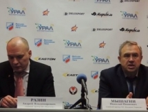 Видео послематчевой пресс-конференции игры ВХЛ «Ижсталь» — «Казцинк-Торпедо» 3:2 