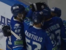 Видео шайб матча КХЛ «Барыс» — «Сибирь» 3:2