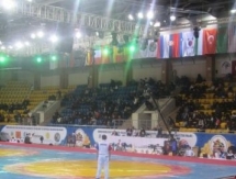 Казахстанцы успешно стартовали на Кубке мира по самбо в Алматы