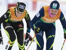 Стартовые номера казахстанских лыжниц в гонке на 5 километров на Универсиаде