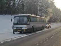 Юные хоккеисты «Иртыша» чуть не замерзли на трассе
