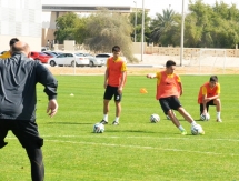 Фоторепортаж с тренировки «Кайрата» в Абу-Даби