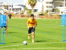 Фоторепортаж с тренировки «Кайрата» в Абу-Даби