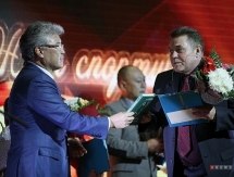 Фоторепортаж с награждения  лучших спортсменов 2014 года в Астане