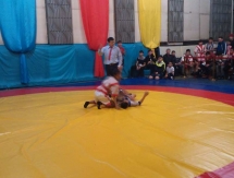 В СКО выбирают лучших борцов по казакша курес