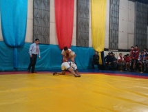 В СКО выбирают лучших борцов по казакша курес