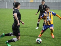 Фоторепортаж с товарищеского матча «Астана» — «Заря» 1:3