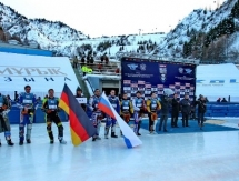 Фоторепортаж с открытия чемпионата мира по спидвею в Алматы