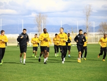 Фоторепортаж с тренировки «Кайрата» в Белеке