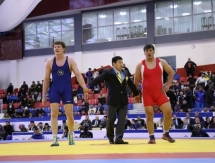 Фоторепортаж с чемпионата Казахстана по борьбе
