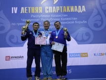 Фоторепортаж с чемпионата Казахстана по борьбе
