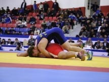 Фоторепортаж с чемпионата Казахстана по борьбе