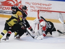 Фоторепортаж с матча ВХЛ «Рубин» — «Сарыарка» 3:2 ОТ