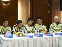 Фоторепортаж с церемонии взвешивания матча WSB «Astana Arlans» — «Italia Thunder»