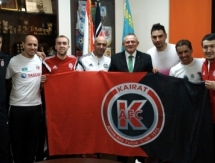 Игроки АФК «Кайрат» встретились с генеральным консулом Венгрии