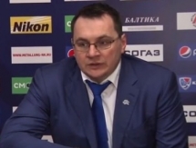 Видео послематчевой пресс-конференции игры КХЛ «Металлург» Новокузнецк — «Барыс» 3:2 Б