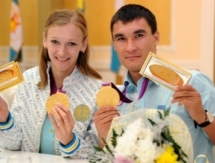 Казахстанские олимпийцы отмечают 23-летие ЦСКА МО РК