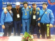Казахстанцы завоевали 4 медали чемпионата Западной и Центральной Азии по ушу