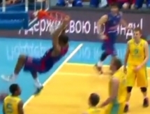 Мяч в кольцо «Астаны» попал в ТОП-5 игровых моментов 20-й недели ВТБ