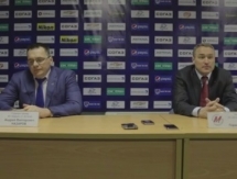 Видео послематчевой пресс-конференции игры КХЛ «Барыс» — «Металлург» Новокузнецк 2:0 