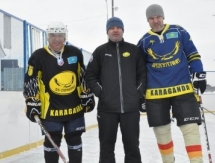 «Сарыарка» провела тренировку на открытом воздухе 