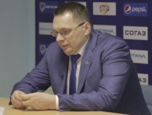 Видео послематчевой пресс-конференции игры КХЛ «Барыс» — «Торпедо» 4:2