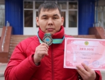 «Серебро» чемпионата республики по джиу-джитсу завоевал павлодарский полицейский