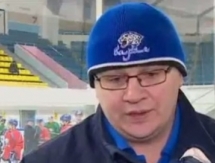 Хоккейный клуб «Барыс» провел открытую тренировку