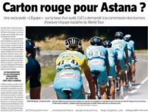 Команда «Астана» может лишиться лицензии Мирового Тура?