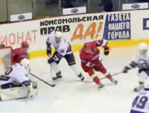 Видеообзор матча плей-офф ВХЛ «Ижсталь» — «Казцинк-Торпедо» 4:3