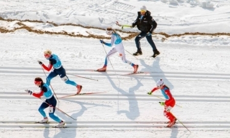 Видеосюжет с первого дня чемпионата мира среди юниоров и молодежи FIS