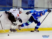 Фоторепортаж с матчей плей-офф чемпионата РК «Номад» — «Горняк» 2:1 ОТ, 2:1 ОТ