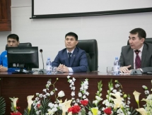 Лидеры сборной Казахстана провели встречу со студентами столичного ВУЗа